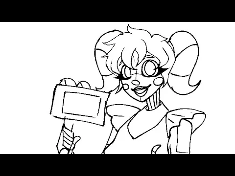lazy animation i did today, still working on that fnaf meme btw 😩