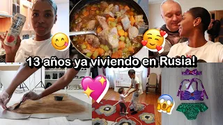 VIVIENDO EN RUSIA YA 13 AÑOS! PINTÉ LAS EXTENSIONES + NUEVO BIKINI PARA AMELIA | 13,14 Nov 2021