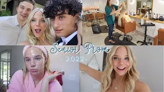 Get Ready With Me For My SENIOR PROM!!
