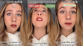 YOU HAVE TO MAKE 5 PEOPLE SMILE FOR A REWARD (FULL STORY)
