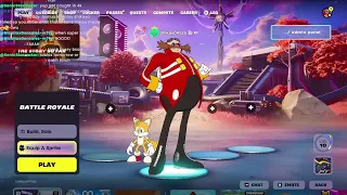 SONIC IN  FORTNITE!!!