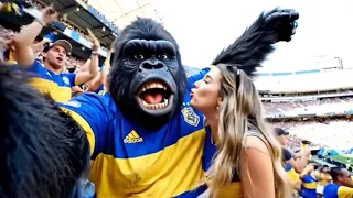 Vlog por USA Alentando a Boca Juniors 😎