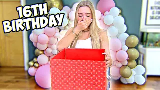 HER 16TH BIRTHDAY! THIS PRESENT MADE EVERYONE CRY 😭