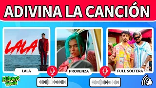 ADIVINA LA CANCION 🎶 Karol g / Fede Vigevani / Rosalia / Peso pluma / Piculin y Galletita