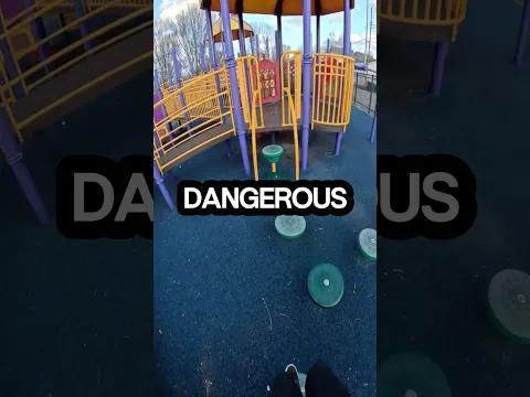 If You Go To The Playground and You See This,Run Away⚠️😨😭#scary
