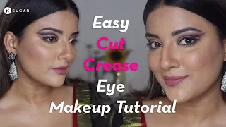 Easy Cut Crease | Eye Makeup Tutorial | SUGAR Cosmetics
