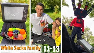 Cameraman VS Skibidi toilet  11 13 Parts **Speakerman Titan came to help them** #whitesocksfamily