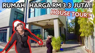 Akhirnya ! House tour rumah RM3.3 JUTA ! 😱 | vlog