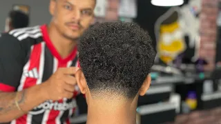 MELHOR TÉCNICA PARA O CORTE AMERICANO 💈🇺🇸🧠 #barbearia #fade #degrede #americano #barbershop