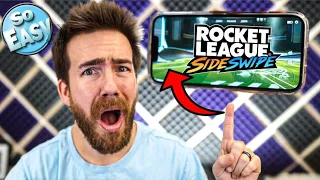 The EASIEST Way To AIR ROLL In Rocket League Sideswipe!