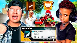 AYUDE A TILIN INSANO A SUBIR DE BRONCE A MAESTRO EN FREE FIRE!!! 😱🔥| HarvyBrianMs