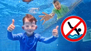 Medenceszabályok GYEREKEKNEK🏊‍♂️ Krokodil és cápa meglepetés