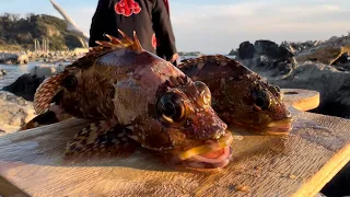 テトラポッドに潜む化け物