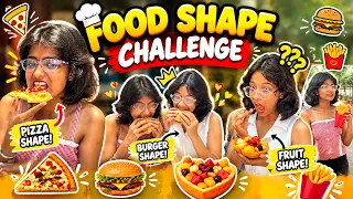 FOOD SHAPE CHALLENGE😱 |Apachho Singh|
