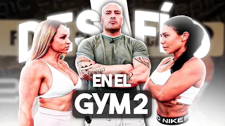 Enfrento a dos chicas en un reto brutal! Desafío en el Gym 2