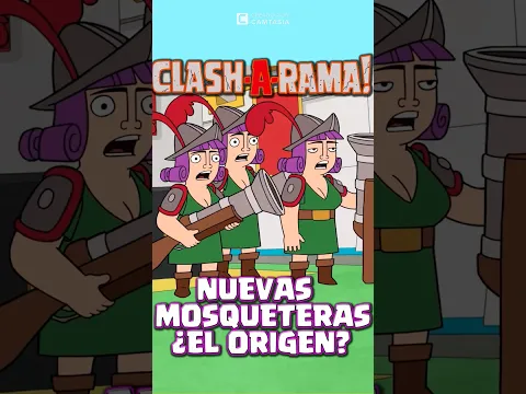 Mosqueteras Rework “El Origen” Clash-A-Rama!! #clashroyale #clasharama #shorts #viralshorts