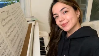 Singing and playing Piano! - Nessa Night