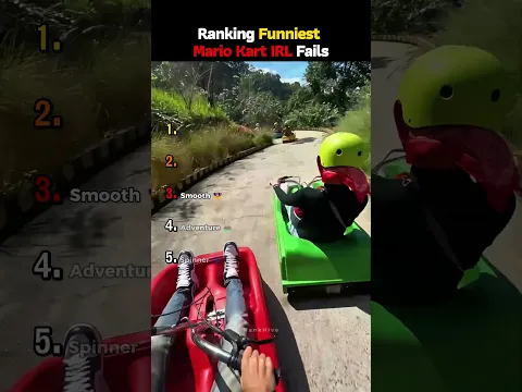 Ranking Funniest Mario Kart IRL Fails