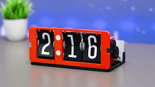 Build Coolest Split Flap Clock | DIY Flip Display Clock  | Arduino Projects | The Wrench