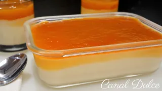 POSTRE CREMOSO SIN HUEVO SIN HORNO Y LISTO EN 3 MINUTOS FÁCIL Y ECONÓMICO