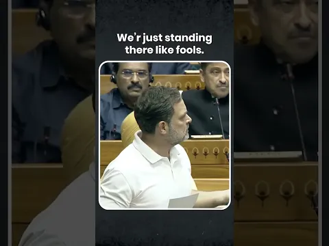 Rahul Gandhi recently delivered a fiery speech the India-US trade deal ‘wholesale surrender’