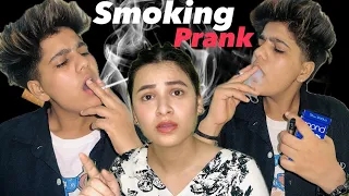 Smoking prank on Mahi 🤣👍@MahiSingh0510 @SultanVlogs-shorts @sultan2001z || subscribe|| sultan || ￼