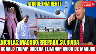 NICOLAS MADURO 🔴ARREGLA SU HUIDA - LLEGARON CUBANOS A AYUDARLO🔴DONALD TRUMP ORDENA ELIMINAR AVION🔴