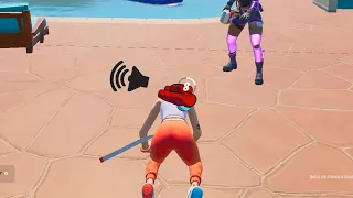 Probé el sonido de la mochila de Among Us y si hace sonidos cuando te derriban 😍