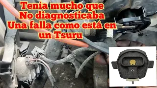 Una falla un tanto extraña con un Tsuru que no daba chispa.