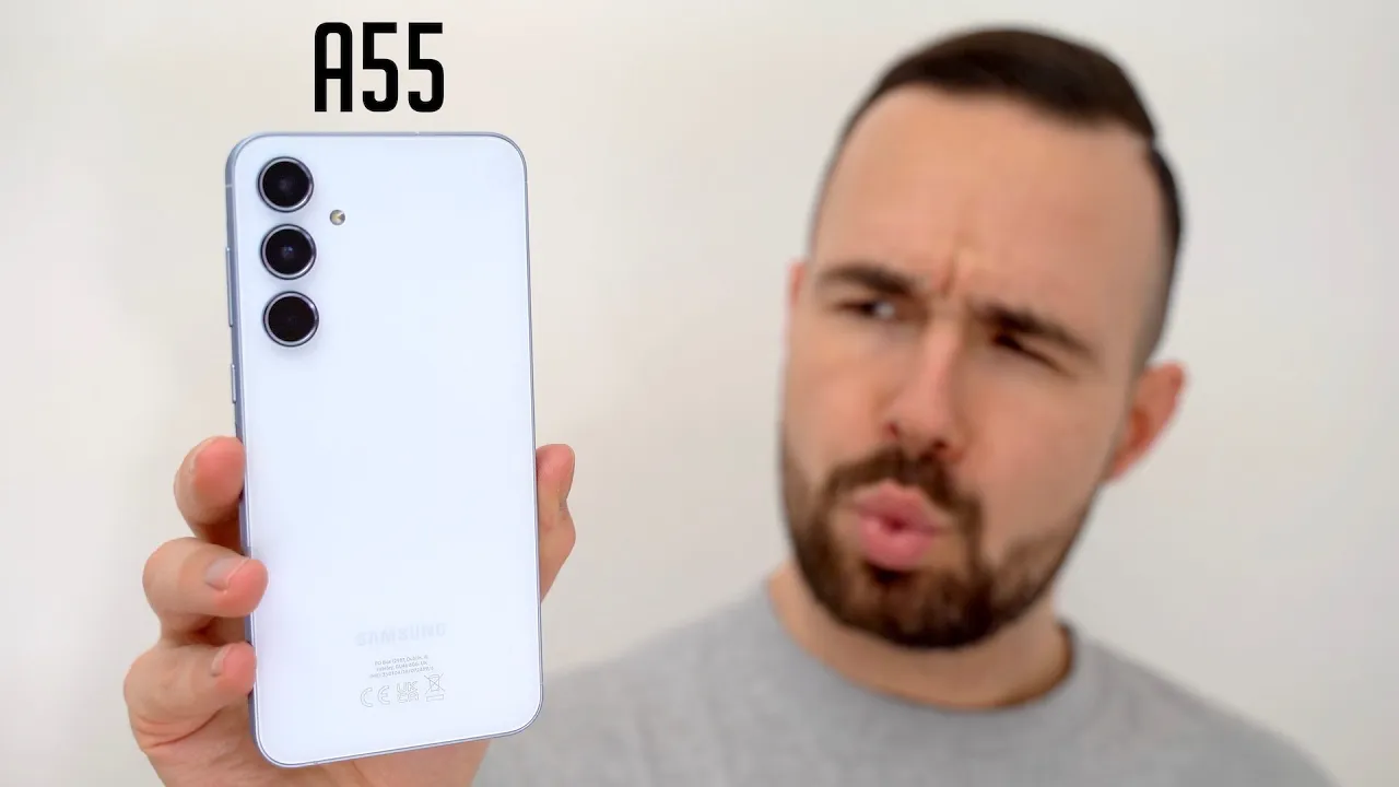Vido-Test de Samsung Galaxy A55 par SwagTab