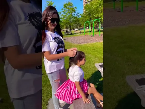 قصيت شعر بنتي ميلا😱 #shorts #funny #مقالب