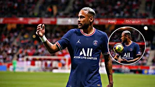 Neymar's first match in the 2022 season vs Reims