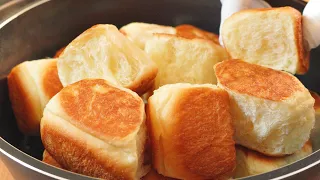 후라이팬만 있으면 집에서도 손쉽게 빵을 만들 수 있어요!