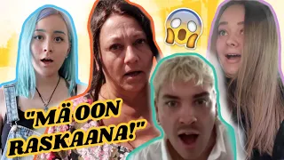 LÄHEISTEN REAKTIOT RASKAUTEEN😱👶