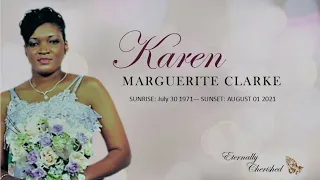 KAREN CLARKE FUNERAL SERVICE