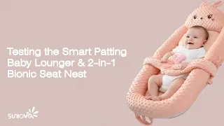 Smart Patting 2-in-1 Bionic Baby Lounger Unboxing & Review | The Viral Baby Nest Moms Love Worldwide