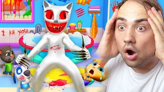 ANGELA ESTE CARTOON CAT ALB?! SALVATI-VA VIATA! TOTI TALKING TOM FIRENDS SUNT IN PERICOL!