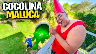 ME TRANSFORMEI NA COCOLINA MALUCA 🤣 *deu ruim