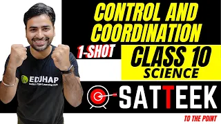 CONTROL AND COORDINATION || ONE SHOT || CLASS 10 || SCIENCE || SATTEEK SERIES