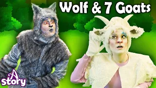 Wolf and Seven Little Goats | Cartoon Khani Urdu | A Story Urdu