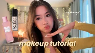 FULL UPDATED MAKEUP TUTORIAL🤍 *step by step* 
