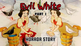 Horror art🤫 Twisted Snow White and the seven Dwarfs #art #creative #disney