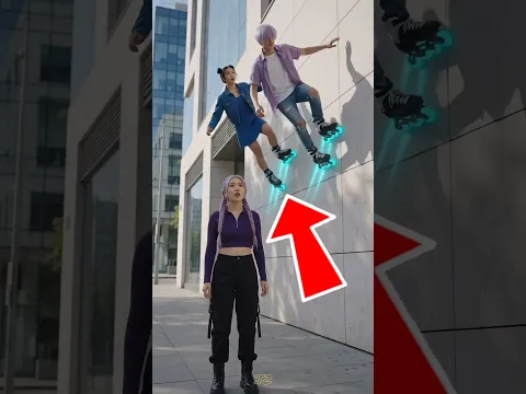 Todos Tenían Unos Patines Mágicos Menos Ella 😢 #humor #shorts