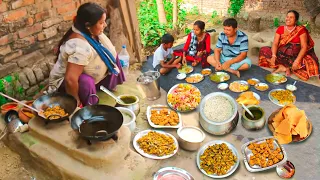 शादी के बाद लाला जी की बड़ी बहन मुझे मिलने घर आई उनके आने की खुशी मे लालाजी ने बनाया बिहारी भोज
