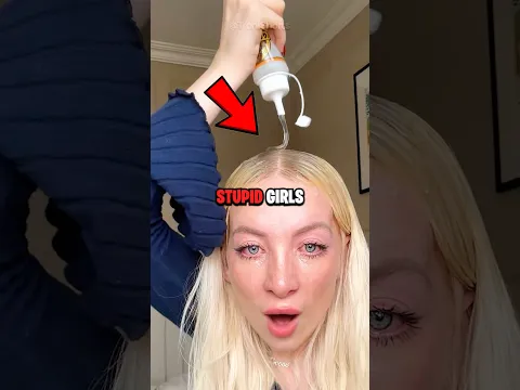 Why Are They Gluing Their Hair? 😨