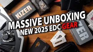 Unboxing NEW EDC Gear for 2025 | Wait till you see the last thing..