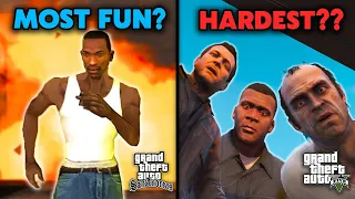 The ULTIMATE GTA Final Mission Comparison! (Most Fun, Hardest & Most Memorable!)