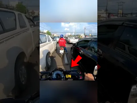 Motociclista héroe salva a niña en crisis y la lleva al hospital a tiempo ❤️‍🩹 🏍️