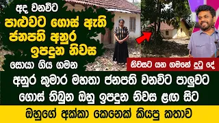 ජනපති අනුර ඉපදුන අද වනවිට පාළුවට ගොස් තිබෙන නිවස සොයා ගිය ගමන The house where Anura Kumara was born