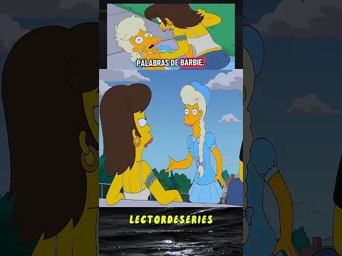 BARBI EN LOS SIMPSON |  BARBILAND #viral #resumen #short